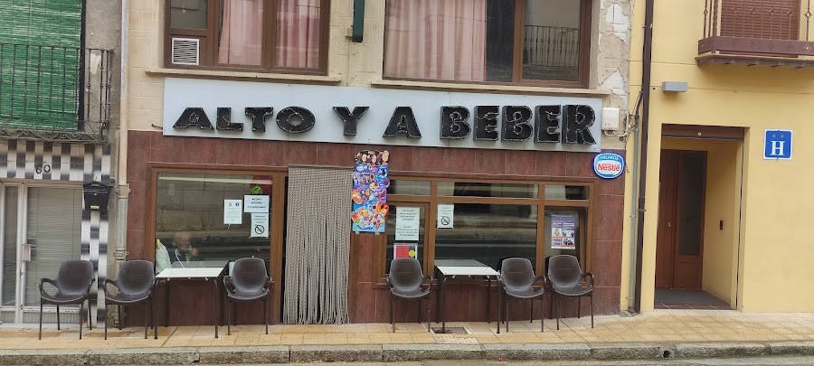 Bar Alto y a beber