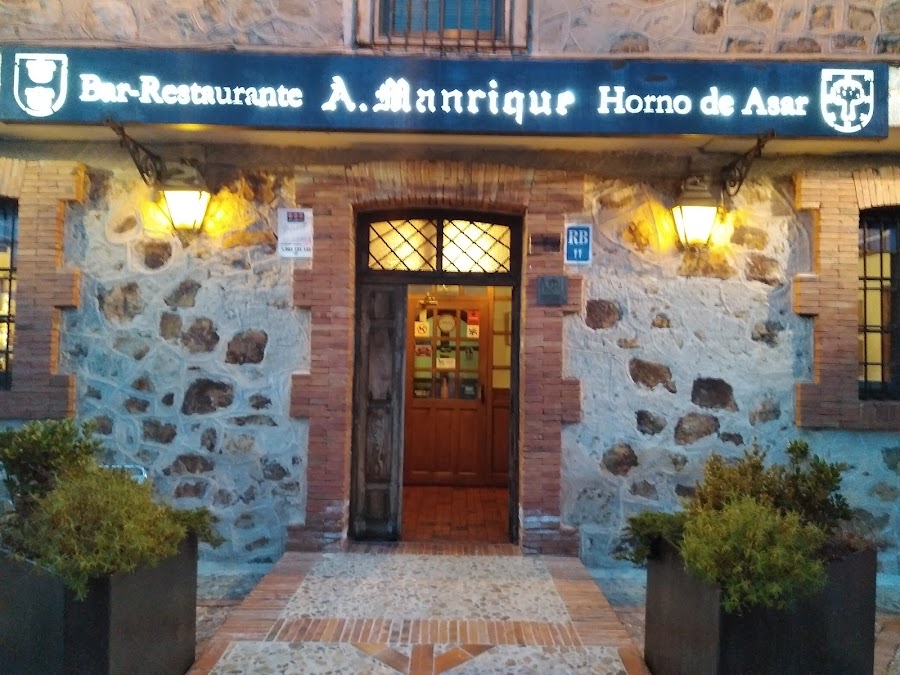 Bar-Restaurante Alejandro Manrique Horno de Asar.