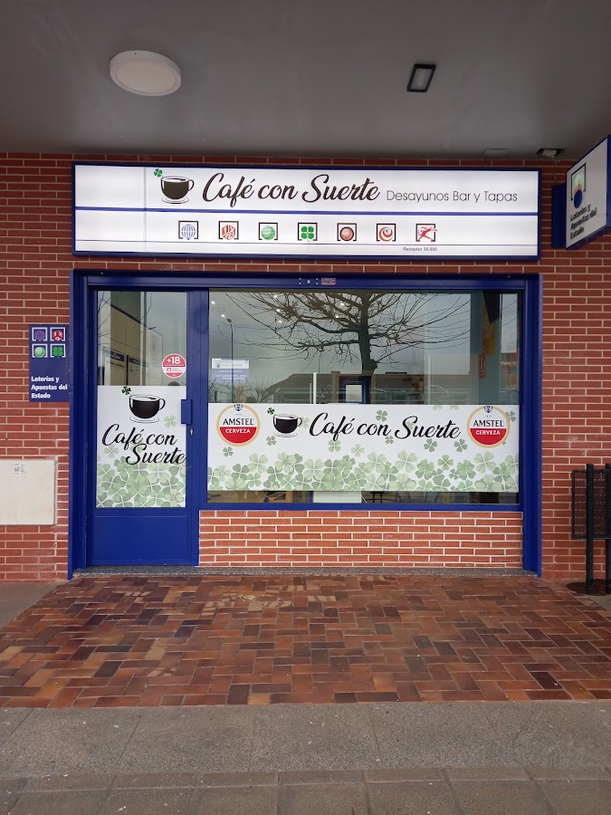 Cafe/bar/loterias cafe con suerte